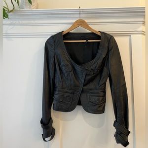 Andy Thé-Anh Leather Jacket, small